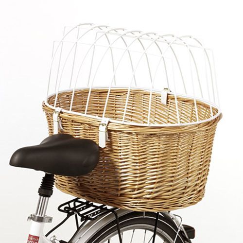 Aumüller cykelkorg med skyddsgaller för pakethållare - L 53 x B 35 x H 43 cm