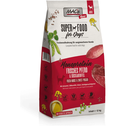 Monoprotein Sensitive Häst Torrfoder för Hund - 3 kg