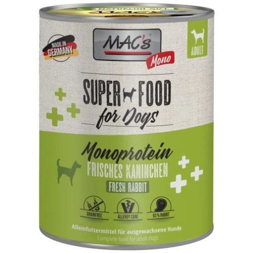 Monoprotein Sensitive Kanin Våtfoder för Hund - 6 x 400 g