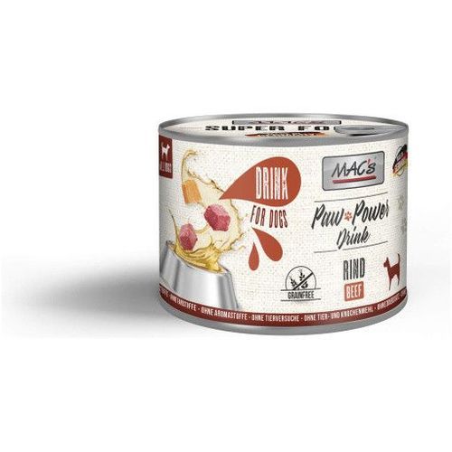 Paw Power Drink Nöt för Hund - 6 x 200 g