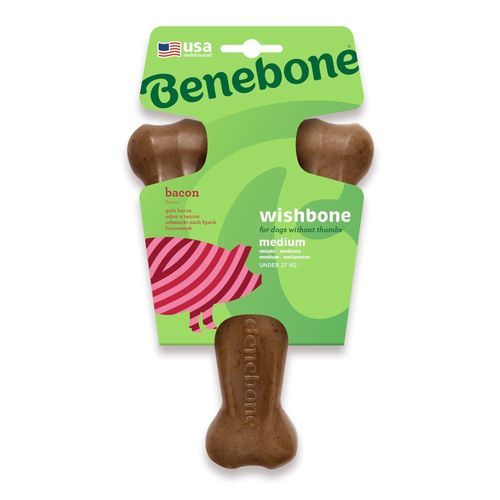 Benben Wishbone Bacon - Medium: ca L 22 x B 13 x H 4,5 cm