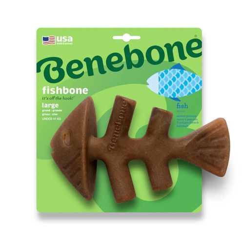 Benebone Fishbone - Large: ca L 21 x B 12 cm