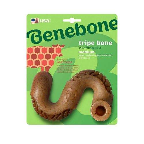 Benebone Hundben i Nylon med Vomsmak (M)