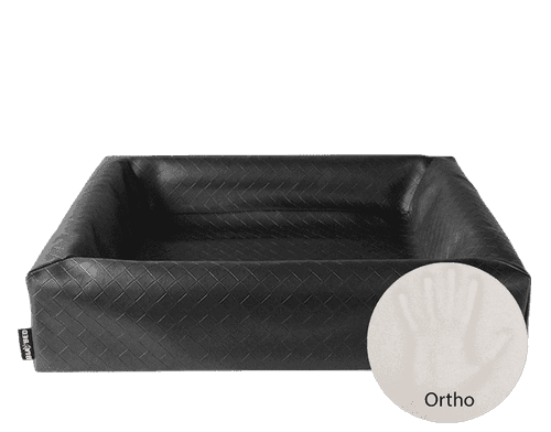 Biabädd Ortho Svart Square Nr 3 - 60 x 70 cm