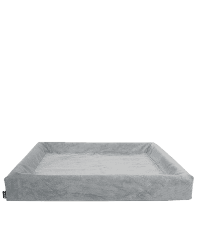 Biabädd Överdrag Rib Grå Nr 7 - 100 x 120 cm