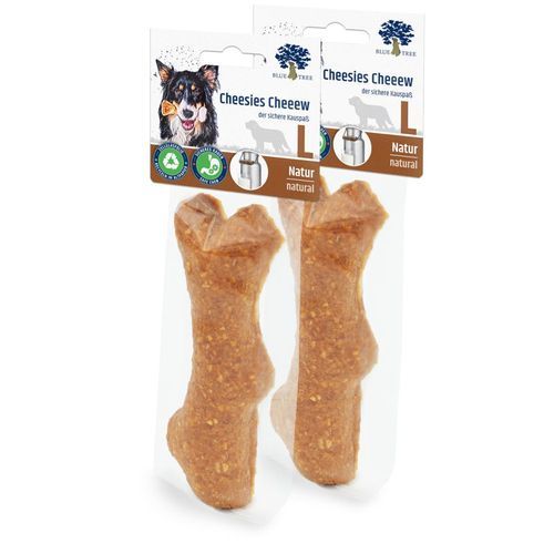 Blue Tree Cheesie Cheeew Natur - Storlek L: 2 x 80 g (2 st)