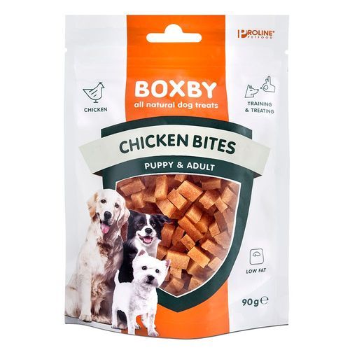 Boxby Chicken Bites Chicken & Fish - Ekonomipack: 3 x 90 g