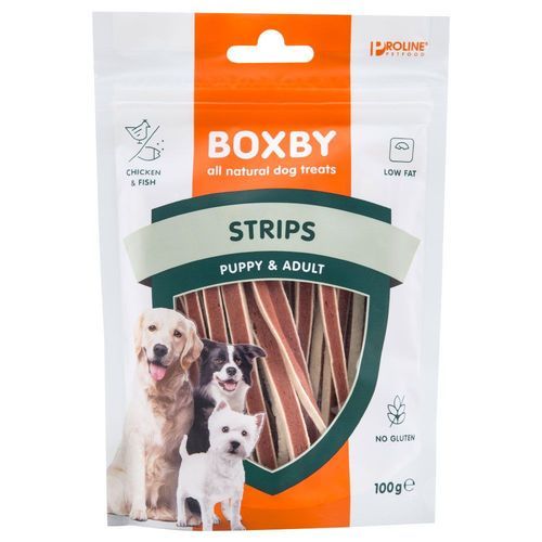 Boxby Strips Chicken & Fish - 100 g