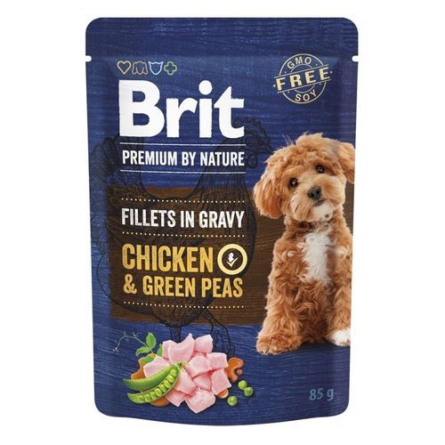 Brit Premium by Nature Dog Chicken & Green peas 85 g
