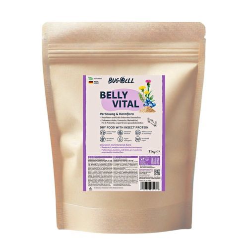 BugBell Belly Vital matsmältning & tarmflora - 7 kg