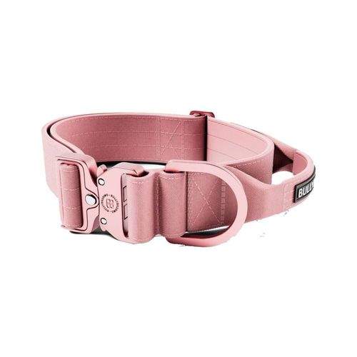 BullyBillows Combat Hundhalsband med Handtag Rosa 5 cm (M)