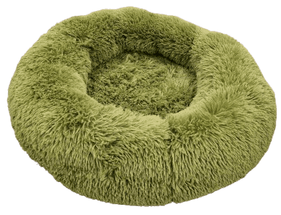 Donut hundbädd i minnesskum 75 cm Grön - Hund - Hundbäddar & Dynor - Hundbäddar & hundsängar - CANEM - ZOO.se