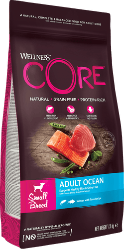 Dog Adult Ocean Small Breed Salmon & Tuna Dry 1,5 kg