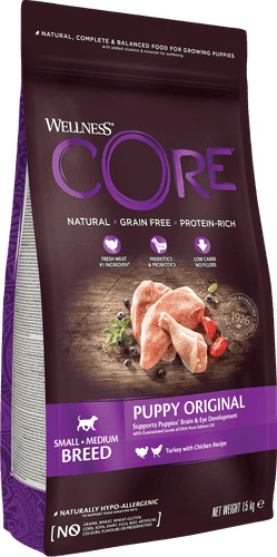 Dog Puppy Original Small & Medium Chicken & Turkey Dry 1,5 kg