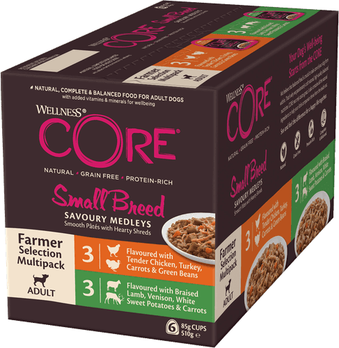 Savoury Medleys Farmer Selection Multipack 6x85g - Hund - Hundmat & hundfoder - Våtmat & Våtfoder för hund - CORE Petfood - ZOO.se