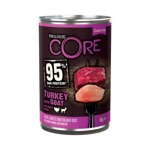 CORE Dog 95 Turkey & Goat - 400 g
