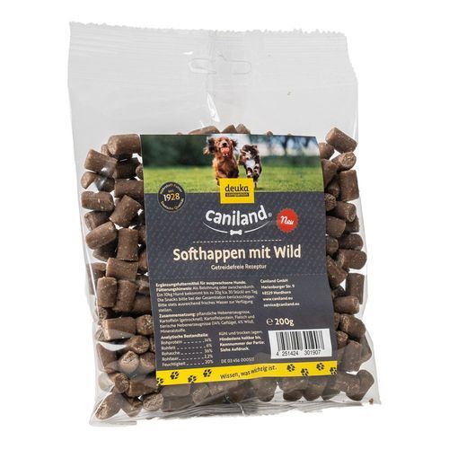 Caniland Softhappen Grain Free med vilt - 200 g