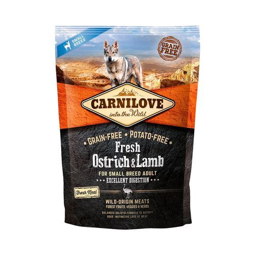 Carnilove Dog Adult Fresh Ostrich & Lamb Small Breed - 1,5 kg