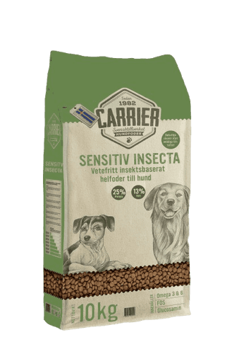 Sensitiv Insecta 10 kg - Hund - Hundmat & hundfoder - Torrfoder för hund - Carrier - ZOO.se