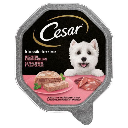 Cesar 14 x 150 g portionsform - Classic Terrine med kalv & fjäderfä