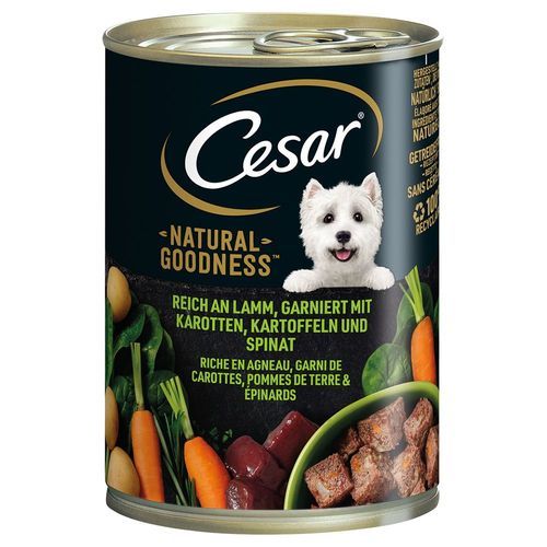 Cesar Natural Goodness - Lamm 12 x 400 g