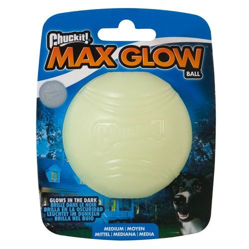 Chuckit! Ball Launcher Pro - Chuckit Max Glow Ball Ø 6,5 cm