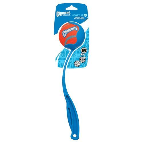 Chuckit! Ball Launcher Sport - Launcher Sport 12M: L 30 cm + Ultra Ball Ø 6,5 cm