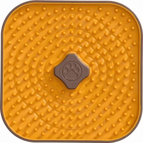 Companion TPR Slickmatta - Gul - Gul 18x18x1 cm