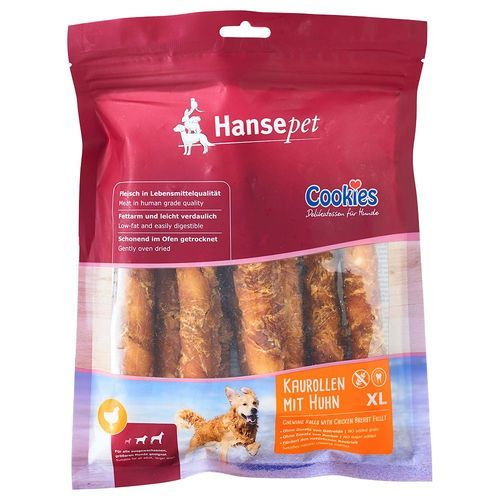 Hansepet XL Chicken Filé tuggrullar - Ekonomipack: 2 x 450 g