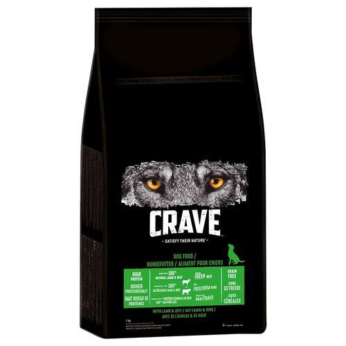 Crave Adult Dog Lamb & Beef - 7 kg