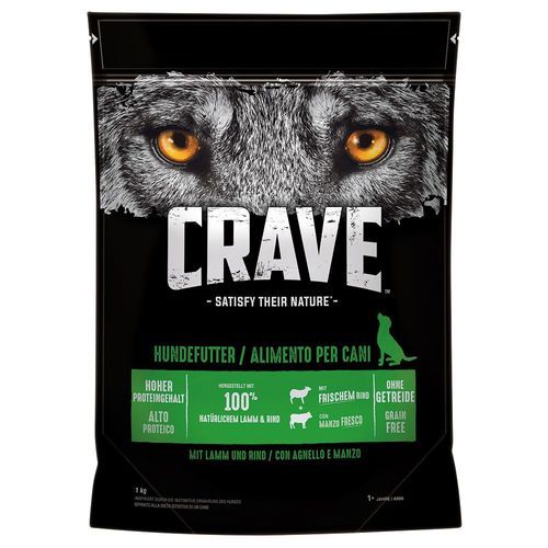 Crave Adult Dog Lamb & Beef - Ekonomipack: 6 x 1 kg