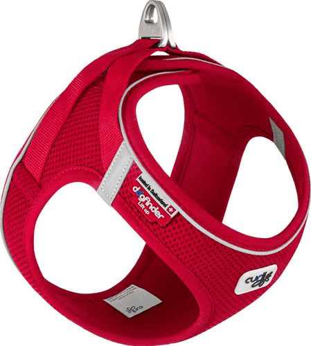 Curli Magnetic Vest Hundsele Air-Mesh - Röd (2XS)