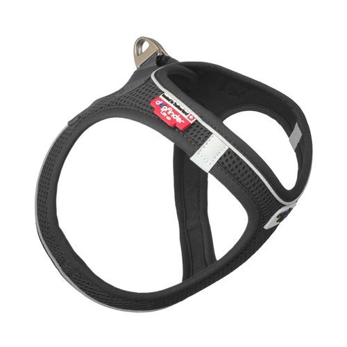 Curli Magnetic Vest Hundsele Svart - Med Reflexer & DogFinder ID