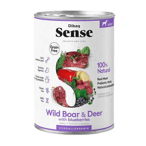 Sense spannmålsfri Vildsvin & Hjort 380 g