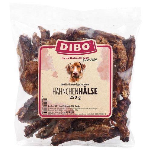 Dibo Premium kycklinghalsar - 3 x 250 g