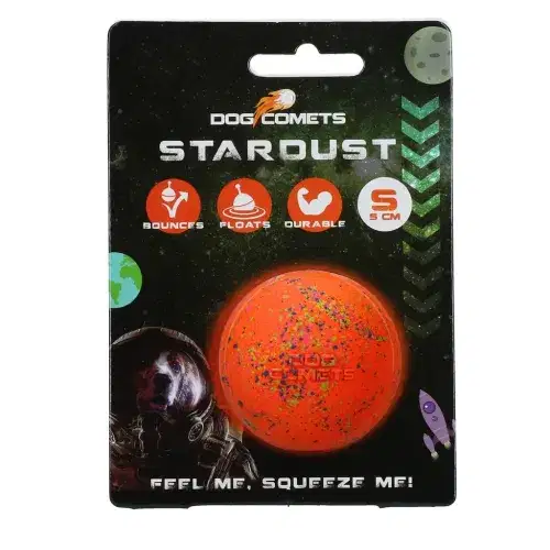 Dog Comets Stardust Hundleksak S - Orange