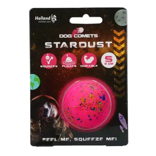 Dog Comets Stardust Hundleksak S - Rosa