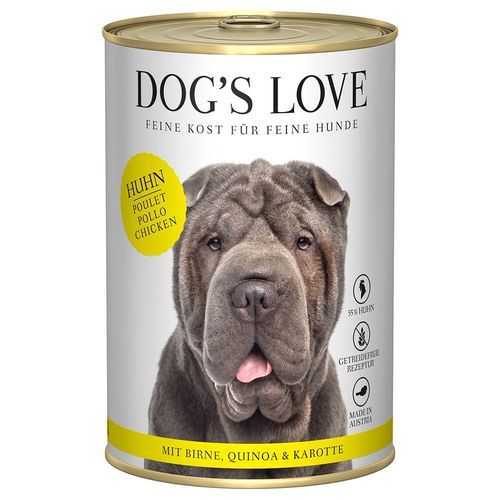 Ekonomipack: Dog´s Love Adult 24 x 400 g - Kyckling