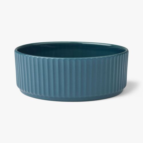 Kronborg Hundskål - L / Petrol Blue