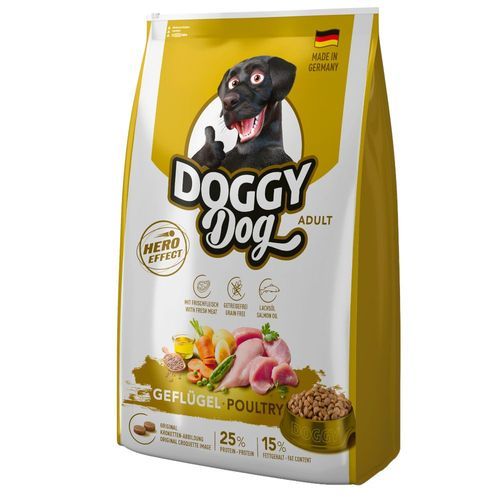 Doggy Dog Adult med fjäderfä - 10 kg
