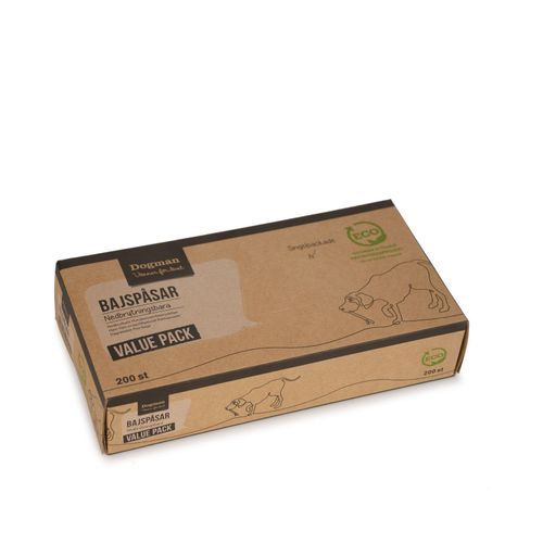 200-pack Dogman Bajspåsar