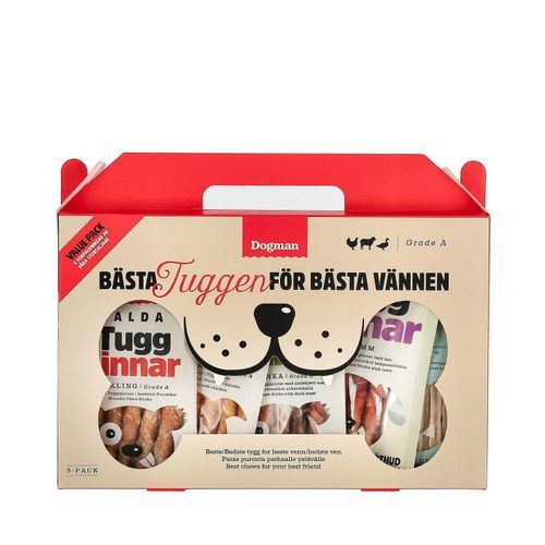 Dogman Tuggmix - 5-pack