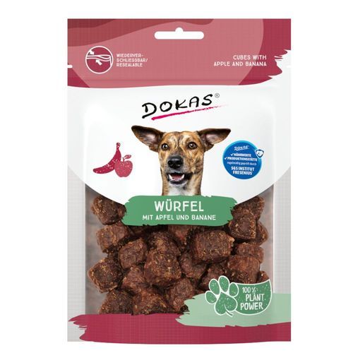 Dokas Kuber med Äpple och Banan - 105 g