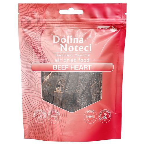 Dolina Noteci Natural Treats Beef Heart - 100 g