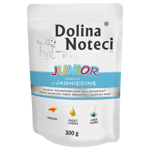 Ekonomipack: Dolina Noteci Junior 20 x 300 g - Rikt på lammkött