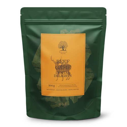 Essential Foods Grain Free Delights Dentaltugg Nöt & Vilt 200 g