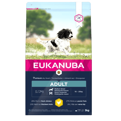 Active Adult Medium Breed 12 kg - Hund - Hundmat & hundfoder - Torrfoder för hund - Eukanuba - ZOO.se