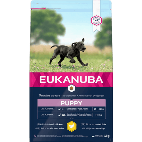 Dog Puppy Large 18 kg - Hund - Hundmat & hundfoder - Torrfoder för hund - Eukanuba - ZOO.se