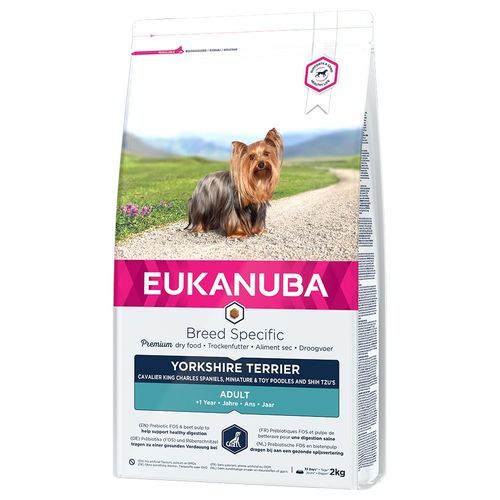 Eukanuba Adult Breed Specific Yorkshire Terrier Ekonomipack: 3 x 2 kg