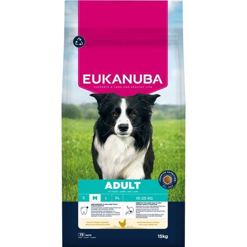Eukanuba Premium Nutrition Adult Medium Breed Chicken - 15 kg